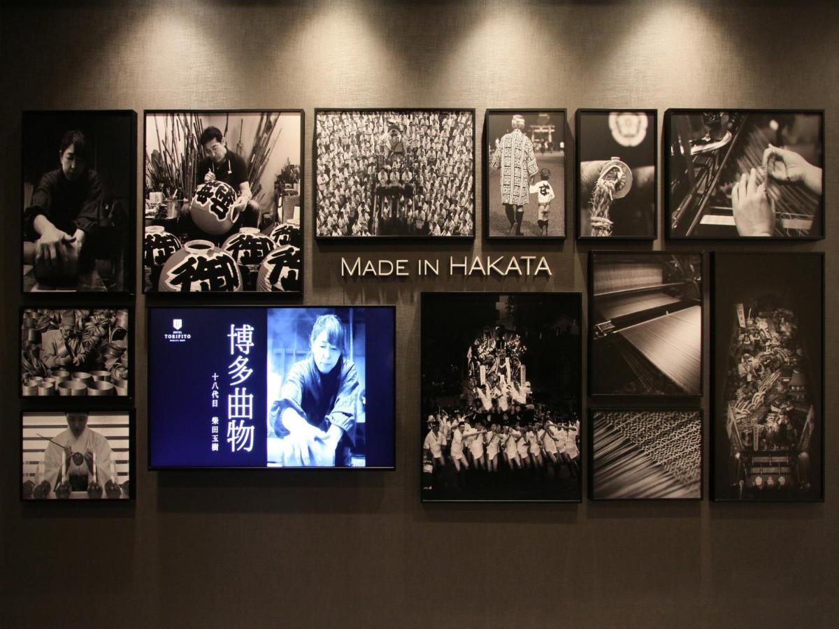Hotel Torifito Hakata Gion Фукуока Экстерьер фото