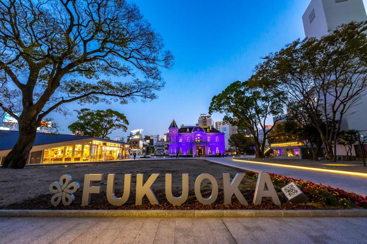 Hotel Torifito Hakata Gion Фукуока Экстерьер фото